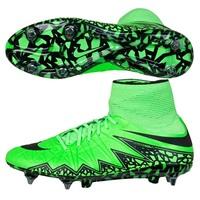 nike hypervenom phantom ii soft ground pro football boots lt green