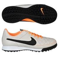 nike tiempo genio astroturf trainers kids beige