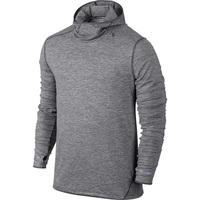 nike dri fit element top dk grey