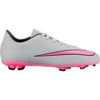 Nike Mercurial Victory V Firm Ground Football Boots - Kids Lt Grey