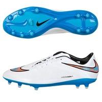 Nike Hypervenom Phatal Firm Ground Football Boots White