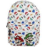 Nintendo Mario & Luigi Backpack Icons Shoulder Bag XL