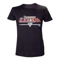 nintendo legend of zelda classic retro pixelated logo extra large t sh ...