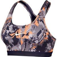 nike pro classic padded oil glitch sports bra womens purple dynasty