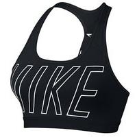 nike pro classic sports bra womens black