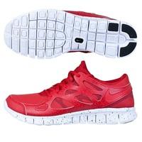 Nike Free Run 2 Premium Trainers Red, Red