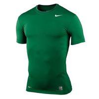 nike pro core baselayer tee green