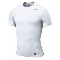 nike pro core baselayer tee white