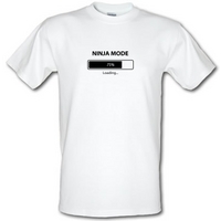 Ninja Mode Loading male t-shirt.