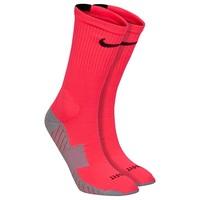 nike stadium football crew sock pink