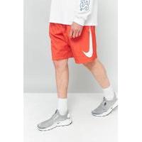 Nike Red Woven Hybrid Shorts, RED