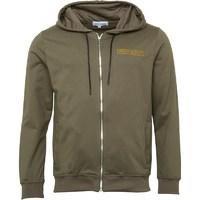 night addict mens bison hoody khakiorange