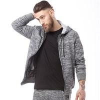 Night Addict Mens Cassidy Hoody Grey/Black Space Dye