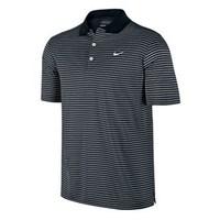 Nike Mens Victory Striped Polo Shirt (Logo On Chest)