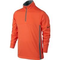 nike boys thermal half zip 20 long sleeve top