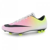 Nike Mercurial Veloce FG Mens Football Boots (White-Black)