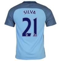 Nike Manchester City Silva Home Shirt 2016 2017