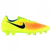 Nike Magista Onda FG Mens Football Boots (Volt-Orange)