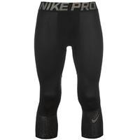 nike hypercool three quarter training tights mens