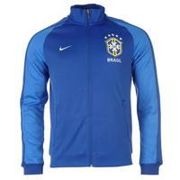 Nike Brazilian Football Confederation Authentic Jacket Mens