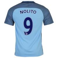 Nike Manchester City Nolito Home Shirt 2016 2017
