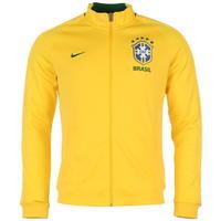 Nike Brazilian Football Confederation Authentic Jacket Mens