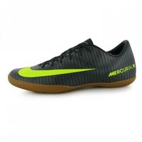 nike mercurial victory cr7 mens indoor court trainers black volt