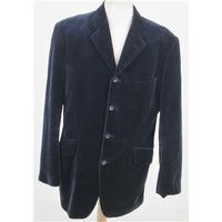 nino ferletti size 42 blue velvet jacket