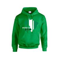 nigeria 2014 country flag hoody green kids