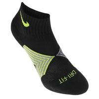 Nike Dri Fit Performance Running Quarter Socks