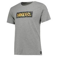 Nike FC Stars Block T-Shirt - Carbon Heather/Carbon Heather, N/A