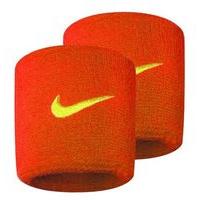 Nike Swoosh Wristband - Team Orange/Volt