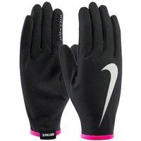 Nike Lightweight Rival Run Gloves - Womens - Black/Vivid Pink