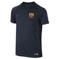 Nike FC Barcelona Dry SS Top - Youth - Obsidian/Game Royal