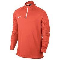 Nike Dry Academy Half Zip Drill Top - Mens - Turf Orange/White