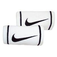 Nike Dri-Fit Doublewide Wristband - White/Black