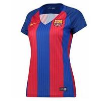 Nike FC Barcelona 2016/17 Home Short Sleeve Stadium Jersey - Womens - Sport Royal/Gym Red/University Gold