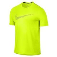 Nike Dry Contour Top - Mens - Volt/Reflective Silver