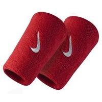 Nike Doublewide Wristband - Varsity Red/White