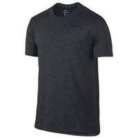 nike breathe hyper dry short sleeve training tee mens blackanthracite