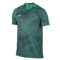 nike dry football top mens hyper jadewhite