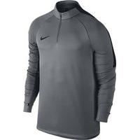 Nike Squad Half Zip Drill Top - Mens - Cool Grey/Black