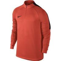 Nike Squad Half Zip Drill Top - Mens - Max Orange/Black