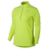 nike womens dry element running top volt