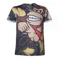 Nintendo Super Mario Bros. Donkey Kong All-Over Sublimation Small T-Shirt