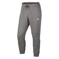 nike swoosh club fleece cuffed joggers