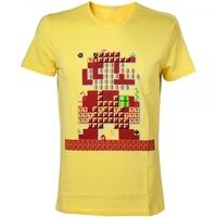 Nintendo Super Mario Bros. Giant Mario 30th Anniversary Men\'s X-Large Yellow T-Shirt