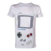 NINTENDO Original Classic Gameboy Interface Small T-Shirt, White