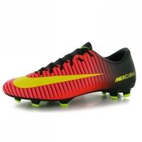 Nike Mercurial Victory FG Mens Football Boots (Crimson-Volt)