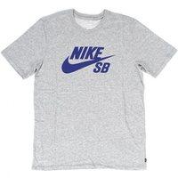 Nike SB Logo Tee - Dark Grey Heather/Deep Night